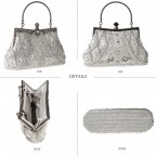 Vintage Beaded Sequin Pearl Clutch