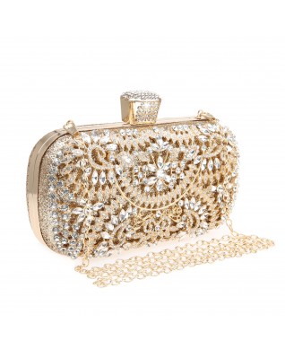 Women's Sparkling Rhinestone Crystal Clutch