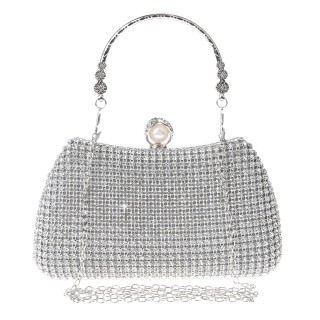 Women's Sparkling Rhinestone Crystal Clutch
