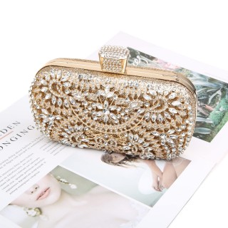Women's Sparkling Rhinestone Crystal Clutch