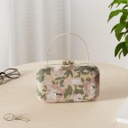 Women's Vintage Floral Embroidered Clutch